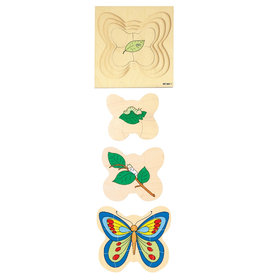 Download Multilayer Puzzles Grow Up Butterfly Products Educationall